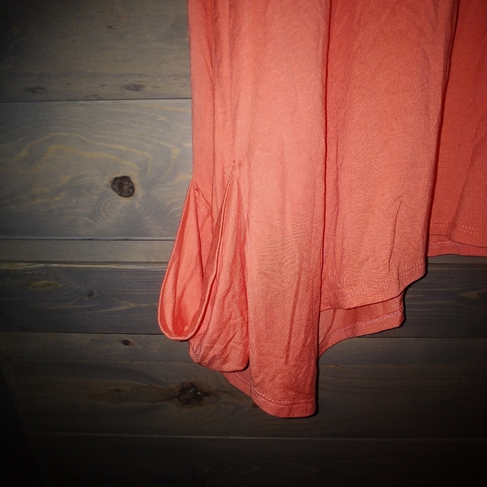 Coral Relaxed Pocket Dress - Picture 3 of 3